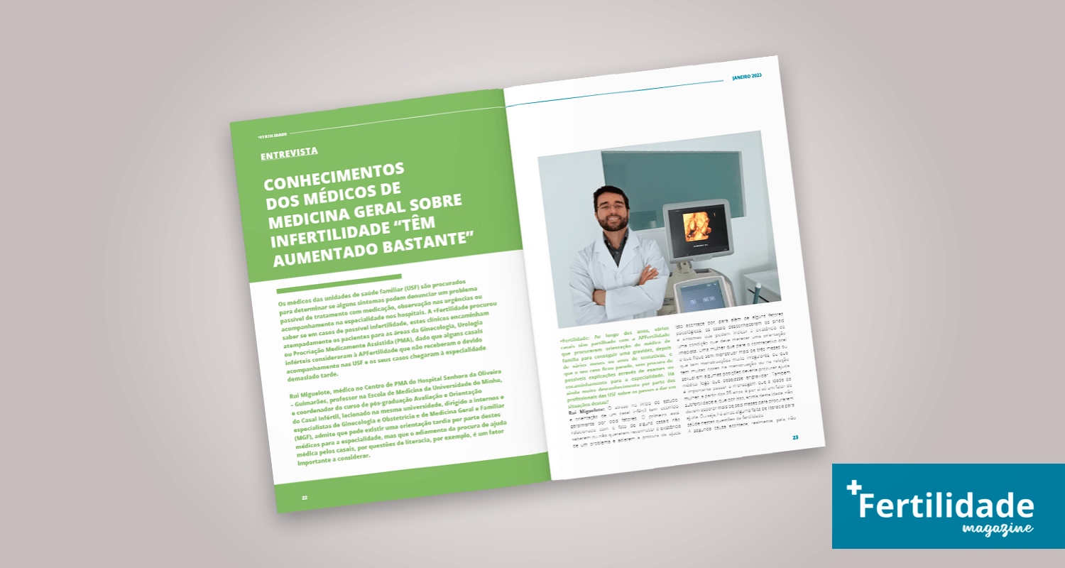 Prof. Doutor Rui Miguelote em entrevista à +Fertilidade