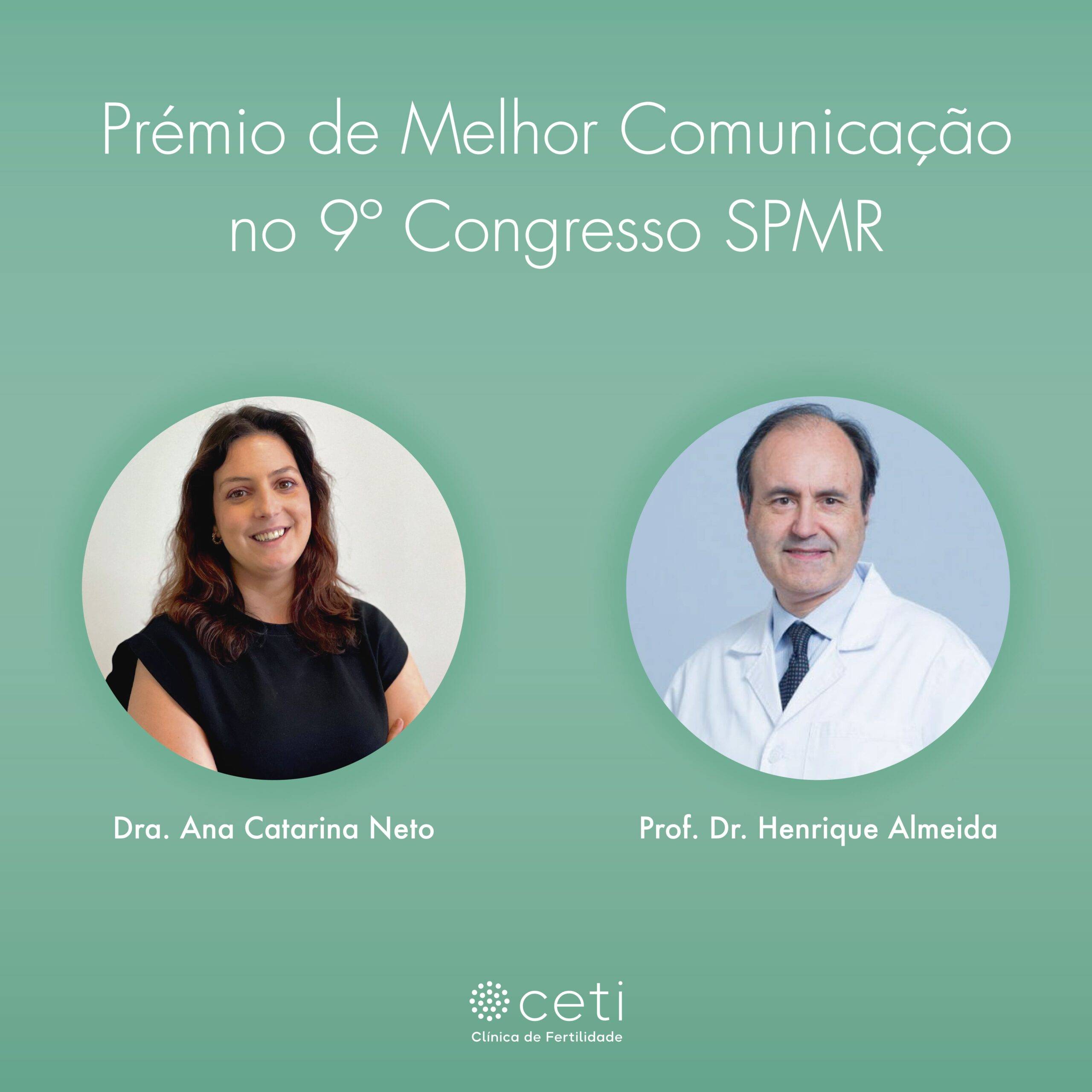 Prémio de Melhor Comunicação no 9º Congresso SPMR